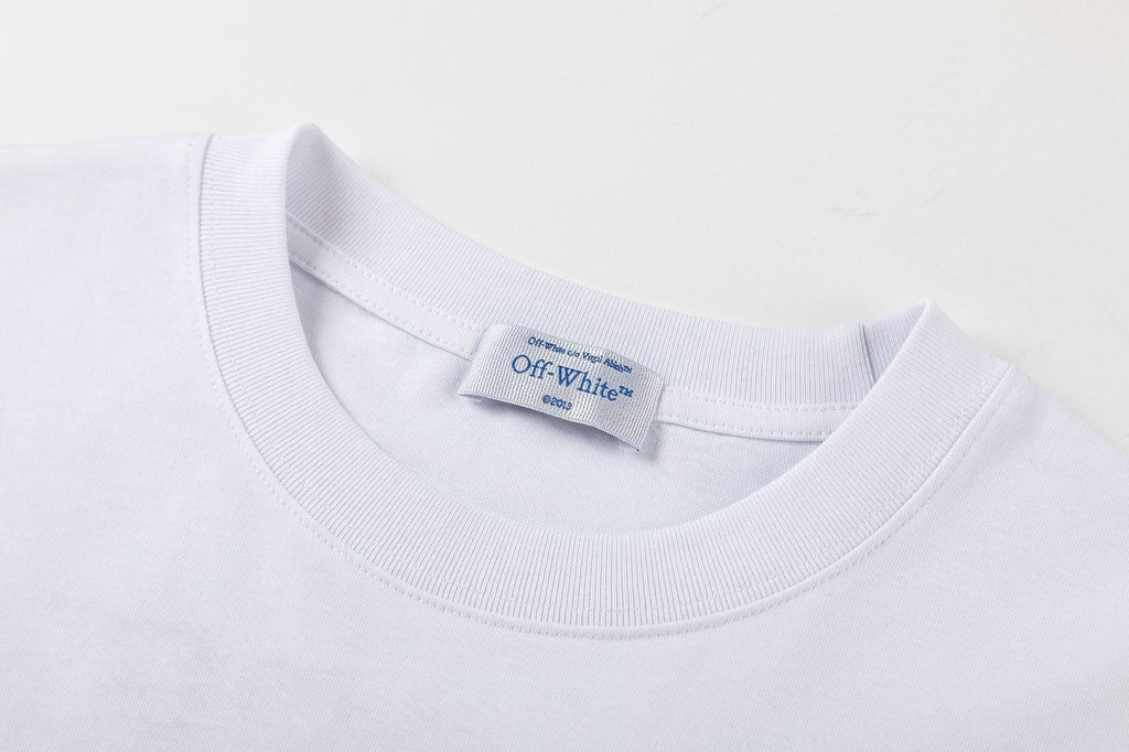Off-White Just Global Tee — Black / White