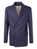 Golden Goose pinstripe double-breasted jacket