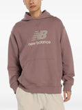 New Balance logo-print hoodie