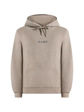 Manière De Voir JS004 in taupe Signature regular-fit hoodie