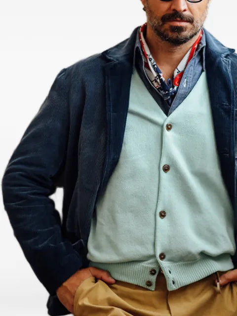 Fortela V-neck cardigan
