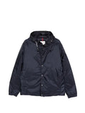 Moncler logo-tape hooded jacket