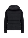 Moorer Allori quilted panel-sleeved down jacket