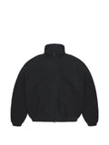 Rains fleece-texture high-neck jacket