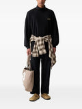 American Vintage Gixy logo-print high-neck sweatshirt