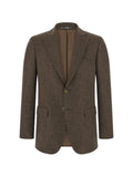 Boggi Milano blazer micro patterned wool cashmere