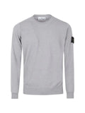 Stone Island logo-patch virgin wool sweater