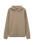 Boggi Milano sweatshirt hoodie in cotton blend scuba mélange