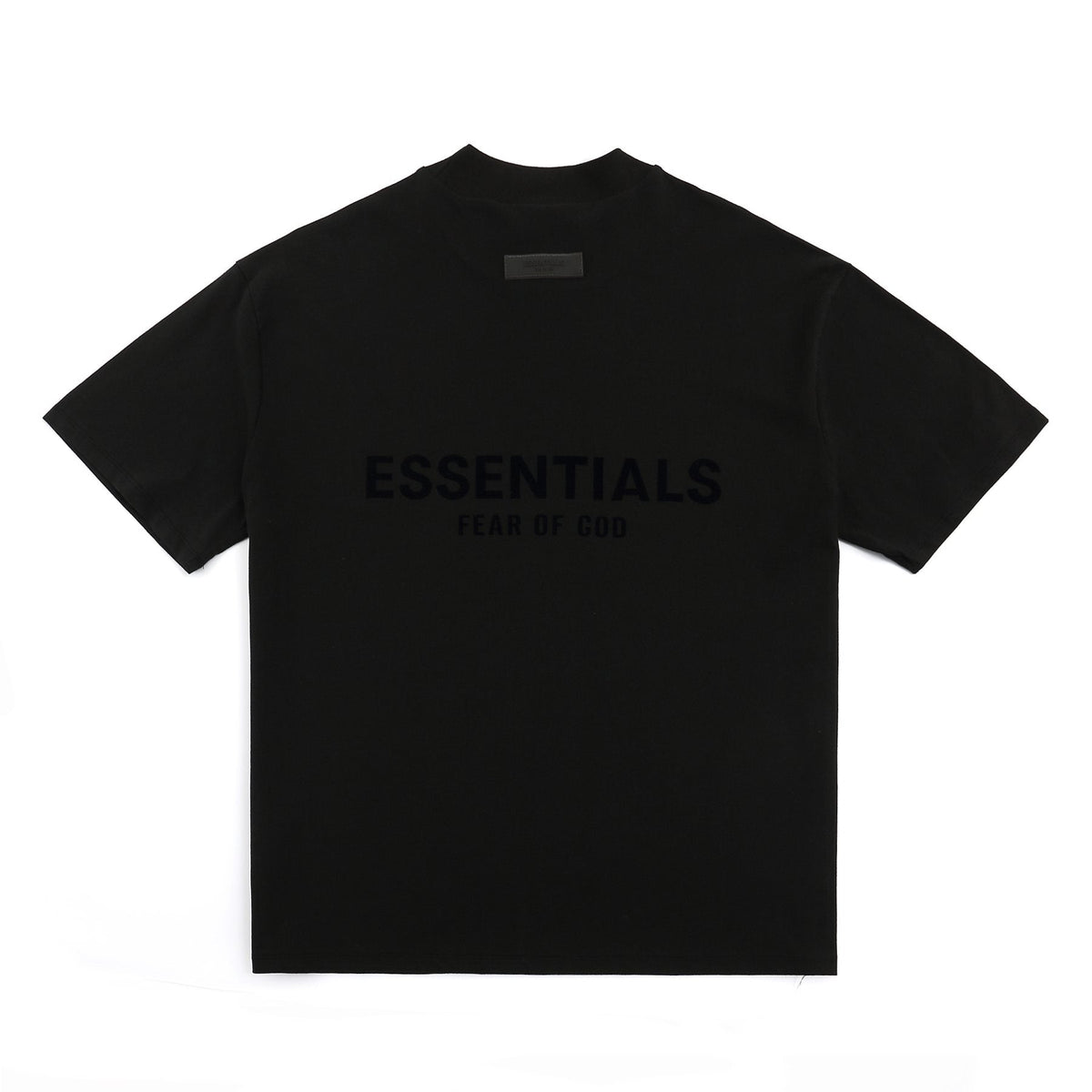 ESSENTIALS Flocked Logo Graphic T-Shirt