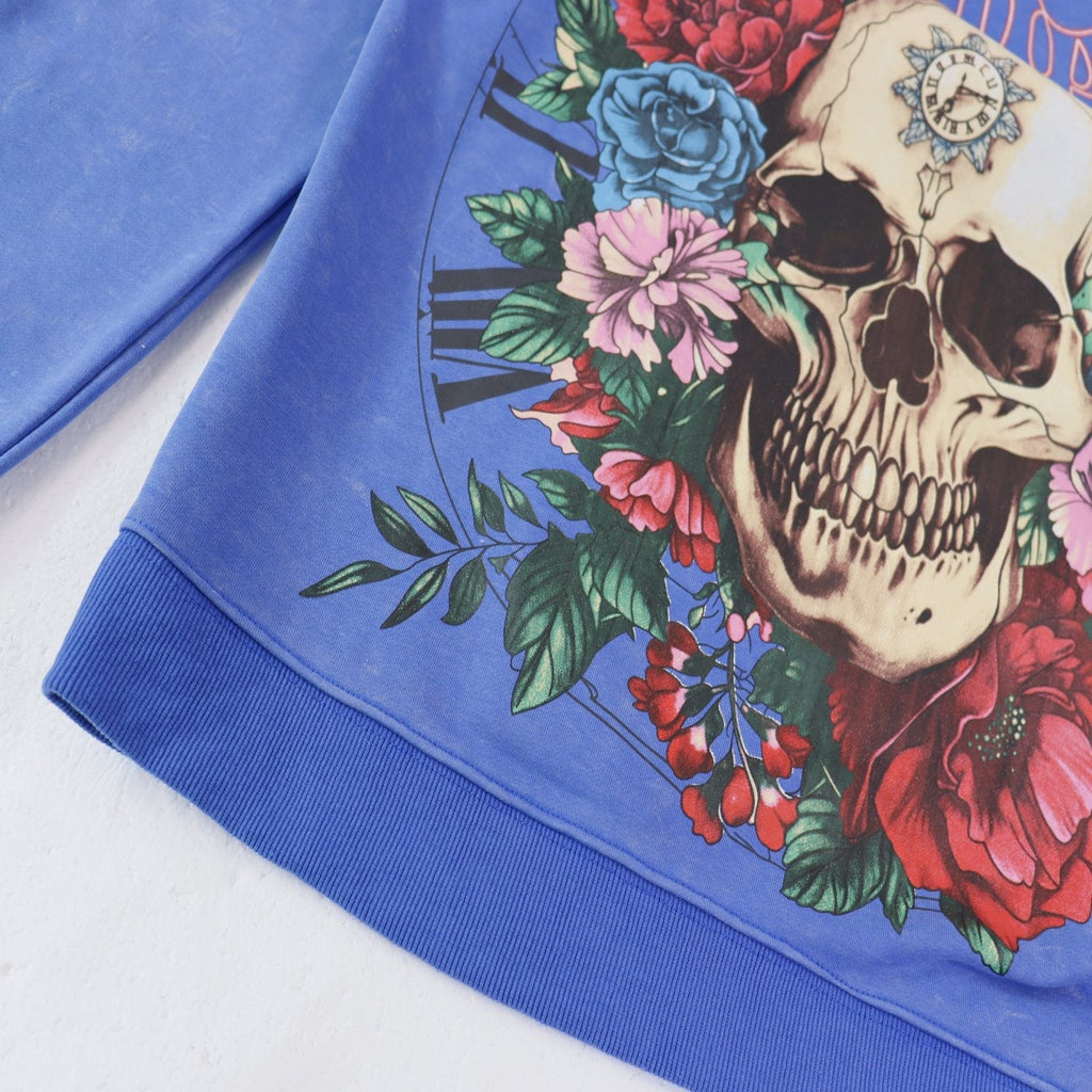 Godspeed Skull Rose Graphic Hoodie
