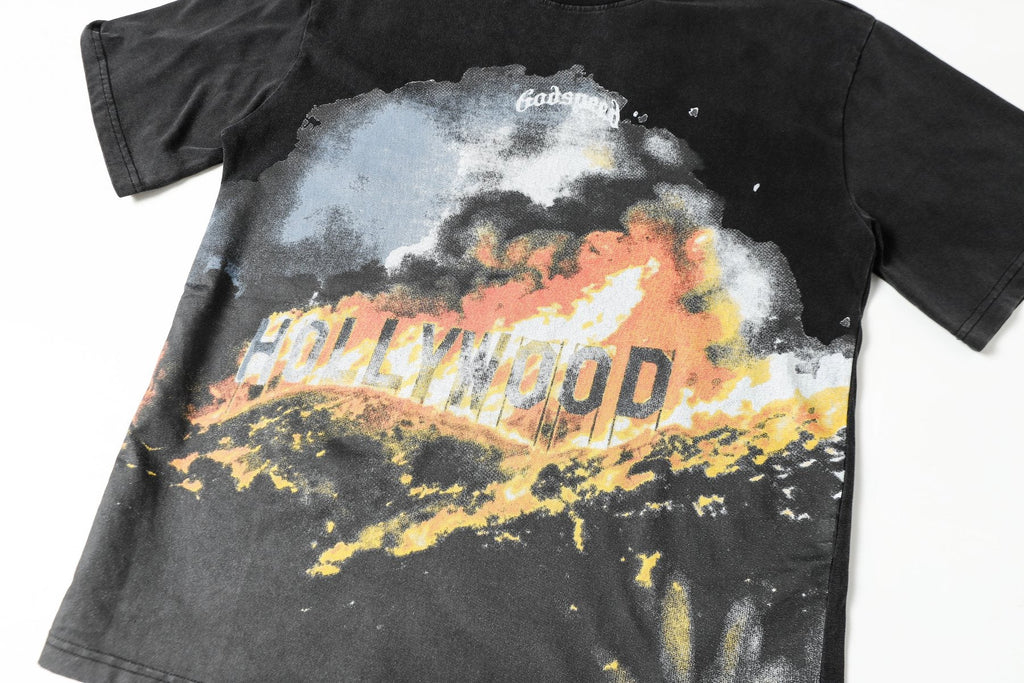 Godspeed Hollywood Fire Graphic T-Shirt