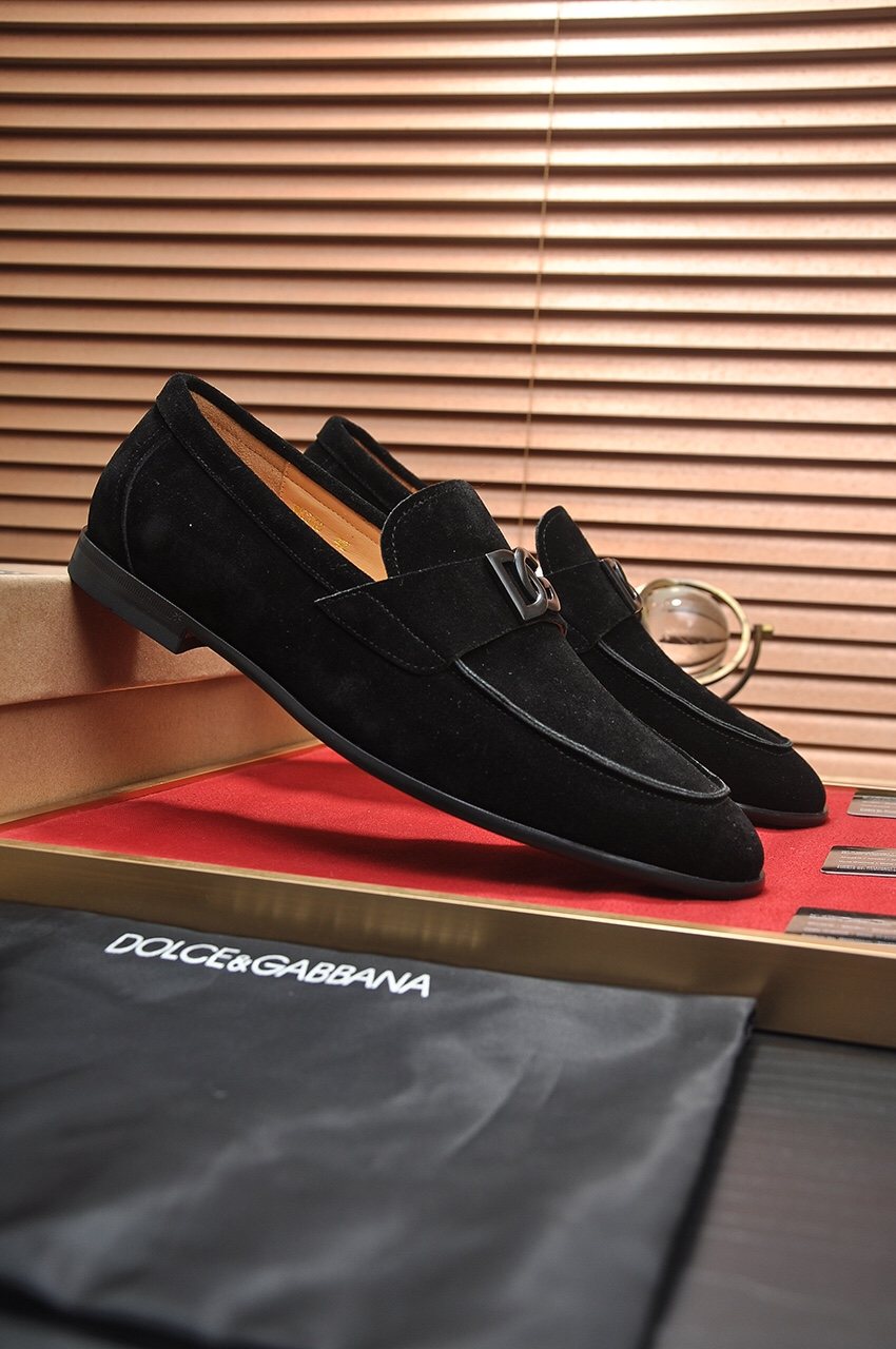 Dolce & Gabbana Bernini Black Loafers