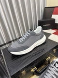 Armani Textured Low-Top Sneakers